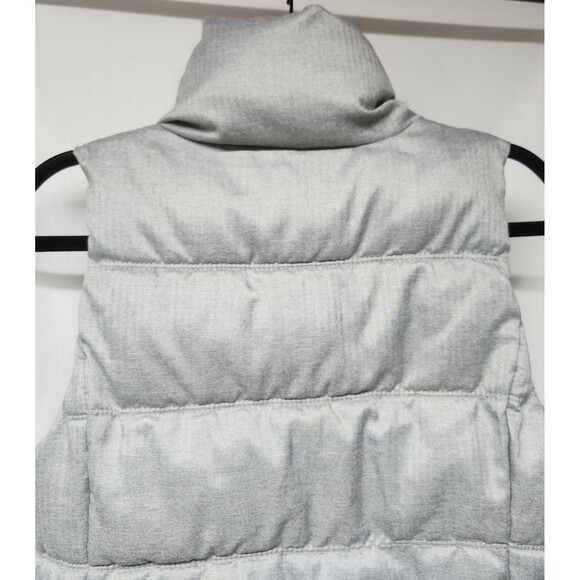 Old Navy Gray Puffer Vest Size Small Insulated - Picture 6 of 16